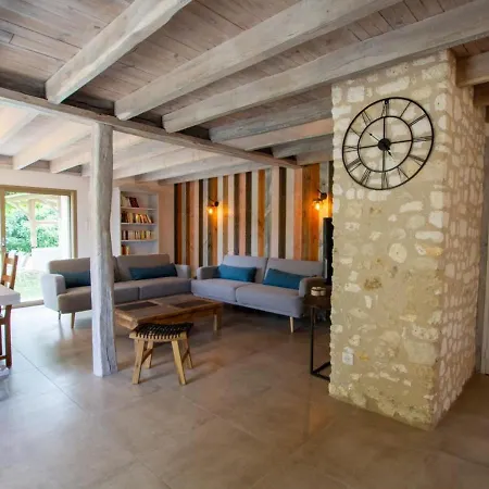 Casa di campagna Maison Authentique Avec Piscine, étang Privatif Et Confort Moderne En Dordogne - Fr-1-616-332 Agonac